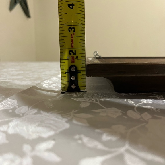 Antique Victorian Deep Walnut with gold trim Picture Frame - Picture 9 of 15